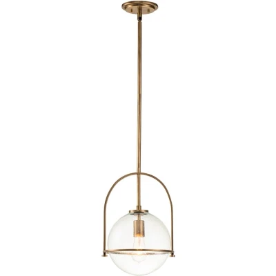 Afbeelding van Hinkley LED Pendelarmatuur Somerset 1X E27 Max 60W Dimbaar Heritage Brass