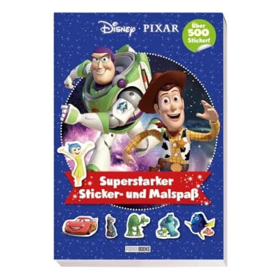 Afbeelding van Disney PIXAR: Superstarker Sticker und Malspaß: Mit über 500 Stickern