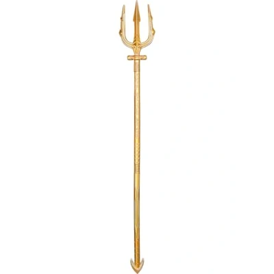 Afbeelding van Funidelia Aquaman Drietand voor mannen Superhelden, DC Comics, Justice League Accessoires Volwassenen, kostuum accesoires Zwart