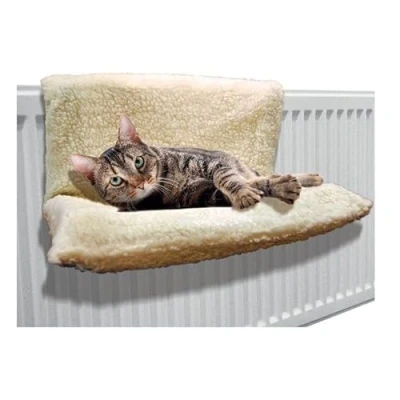Afbeelding van Marco Paul Radiator Kattenbed Kat Kleine Hond Huisdier Bed Warm Fleece Bedden Mand Wieg Hangmat Dier Opknoping Pluizig Kitten Puppy Zacht Comfortabel Veilig Meubels