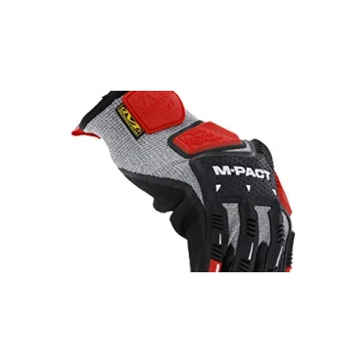 Afbeelding van Mechanix Wear M Pact® Knit CR5A5 Handschoenen (medium, grijs/zwart)