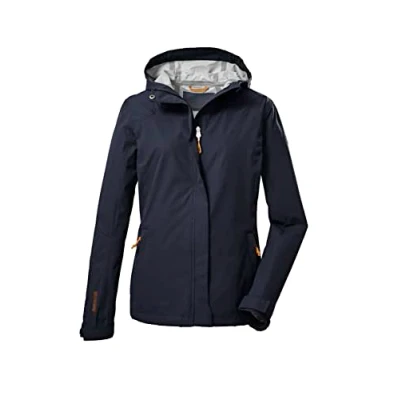 Afbeelding van killtec Women&#039;s 2 1/2 laags functioneel jack/outdoorjack met capuchon, opvouwbaar KOS 49 WMN JCKT, dark navy, 38, 39167 000
