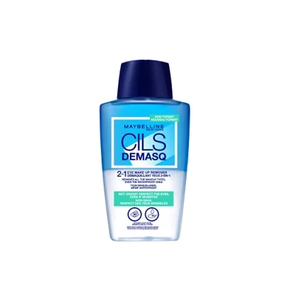 Afbeelding van Maybelline New York make up remover, tweefasig, voor alle up, waterbestendig, wimpers