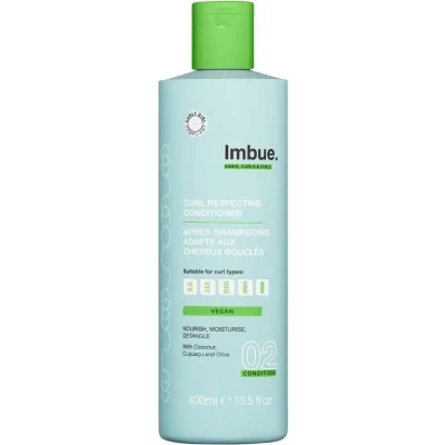 Afbeelding van Imbue 02 Condition Curl Respecting Conditioner 400ml Voor Krullend Haar
