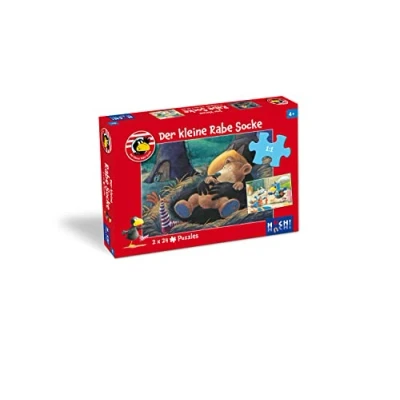 Afbeelding van Der kleine Rabe Socke Puzzle 1. 2 mit 24 Teilen
