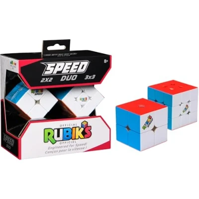 Afbeelding van Spin Master SpinMaster Rubik&#039;s Speed Duo Pack 2x2 plus 3x3 (2 x 2, 3 3)