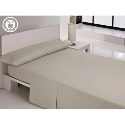 Afbeelding van Set beddengoed Hosteline IRIS PREMIUM Parelgrijs Bed van 150