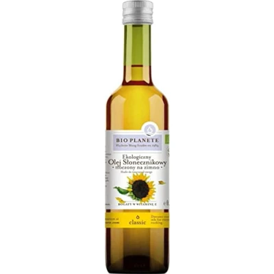 Afbeelding van Ongeraffineerde koudgeperste zonnebloemolie Bio 500 ml Planete