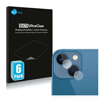 Afbeelding van Savvies Screenprotector voor Apple iPhone 13 mini (ALLEEN Camera Lens) Folie Beschermfolie transparant (6 Stuks)