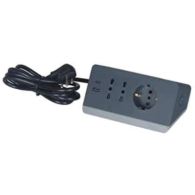 Afbeelding van bticino S3711GBU power uitbreiding 2 m 3 AC uitgang(en) Binnen Grijs