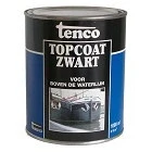 Afbeelding van Tenco Topcoat Zwart 10 ltr Boot onderhoud