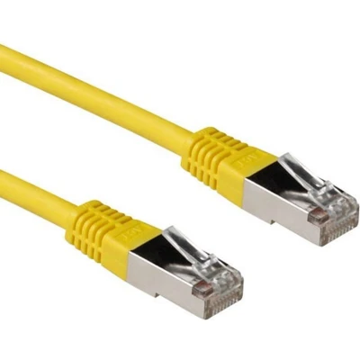 Afbeelding van ACT IB9107 LSZH SFTP CAT6A Patchkabel Geel 7 meter