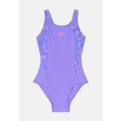 Afbeelding van Speedo HyperBoom Splice Muscleback Zwempak voor meisjes, Indigo Glow, 13 14 jaar