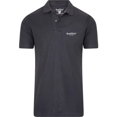 Afbeelding van Ballin Est. 2013 Polo SS Basic Grijs Maat M