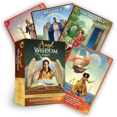 Afbeelding van Angel Wisdom Tarot: A 78 Card Deck and Guidebook