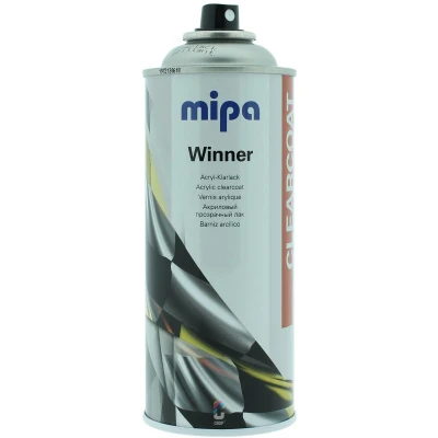 Afbeelding van MIPA Winner Blanke Lak Hoogglans Spuitbus 400ml