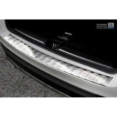 Afbeelding van Avisa RVS Achterbumperprotector passend voor Mercedes GLC 2015 2019 &amp; FL &#039;Ribs&#039;