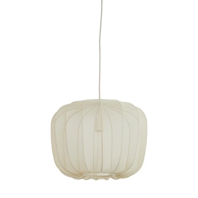 Afbeelding van Light &amp; Living Plumeria hanglamp Ø50x37.5 cm zand Stof