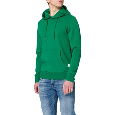 Afbeelding van JACK &amp; JONES heren Sweatshirt met capuchon Jjebasic Sweat Hood Noos,Verdant green.,XXL