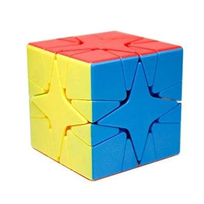 Afbeelding van OJIN MoYu MoFang JiaoShi Meilong Series Onregelmatige Star Cube Stickerless Cubing Classroom Smooth Twist Puzzle Speciaal Speelgoed (Stickerless)