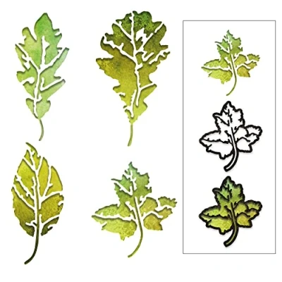 Afbeelding van Thinlits die Leaf Print Sizzix