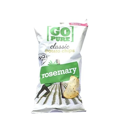 Afbeelding van Go Pure chips rozemarijn 125 g
