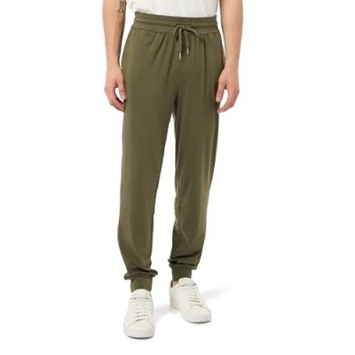 Afbeelding van Tommy Hilfiger Heren Track Pant UM0UM03367, Broek, Groen, L, Groen (Utility Olive), L