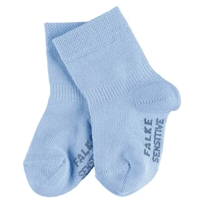 Afbeelding van Falke BABY Sensitive SOFT TOP Sokken voor kinderen, Maat: 62/68, Crystal bl