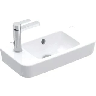 Afbeelding van Villeroy &amp; Boch O.Novo Compact fontein hoekig wit ceramic+ (50 x 25
