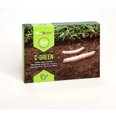 Afbeelding van Aaltjes tegen Emelten C green 100m² bestrijden in het gazon 50 miljoen Steinernema carpocapsae Natuurlijke bestrijding Ongediertewering