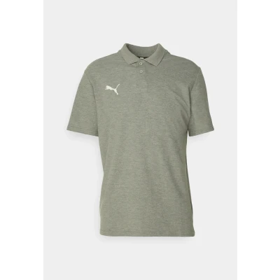 Afbeelding van Puma Teamgoal Casuals Poloshirt, Heren, Maat: Medium, Medium gray heather/white