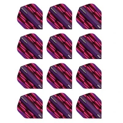 Afbeelding van RED DRAGON Hardcore Radical Pink Teardrop Dart Vluchten 4 Sets Per Pack (12 Dartvluchten in totaal)