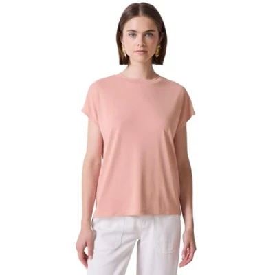 Afbeelding van Street One Studio Basic LOOK Shirt Tshirt basic, Dames, Maat: 42, Rosa