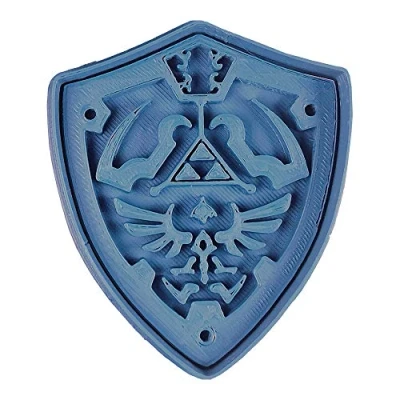 Afbeelding van Cuticuter Wapen Hyrule The Legend of Zelda uitsteekvorm, blauw, 8 x 7 1,5 cm