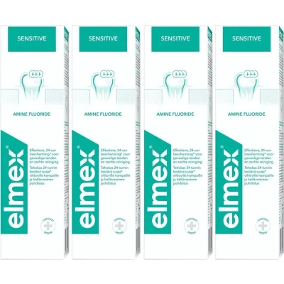 Afbeelding van 4x Elmex Sensitive Tandpasta 75ml kopen? Nu in de aanbieding bij Voordelig