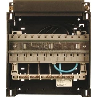 Afbeelding van ABB Hafonorm groepenkast HLD leeg 3 fase busboard 1 rail 12 mod.