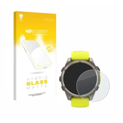 Afbeelding van upscreen Screenprotector voor Garmin Fenix 8 Solar (47 mm) Folie Beschermfolie Beschermglas matte