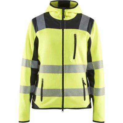 Afbeelding van Blaklader Dames High Vis gebreid vest 4967 2120 Geel/Zwart XXL