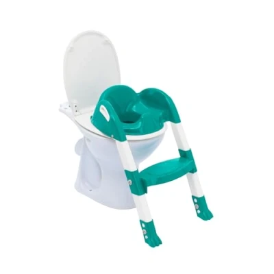 Afbeelding van Thermobaby Toilettrainer Met Trapje KiddyLoo Teal