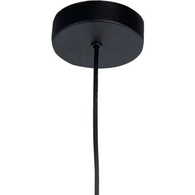 Afbeelding van Hanglamp Perugia 1 Lichts Koker Ø 5.5cm L 30cm GU10 Fitting Zwart