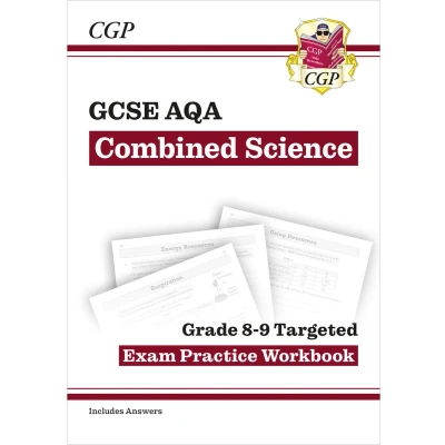 Afbeelding van GCSE Combined Science AQA Grade 8 9 Targeted Exam Practice Workbook (includes answers)