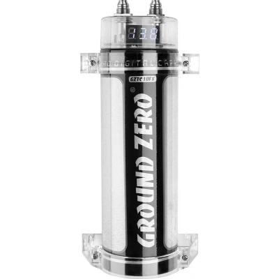 Afbeelding van Ground Zero GZTC 1.0FX powercap 1.0 farad wit led display