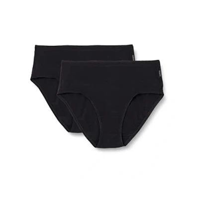Afbeelding van Sans Complexe 2P Bamboo Brief Zwart viscose Small Dames