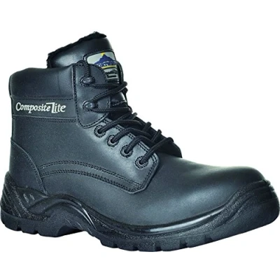 Afbeelding van Portwest FC12 Compositelite S3 CI Bont Gevoerde Thor Schoen, Normaal, Grootte 45, Zwart