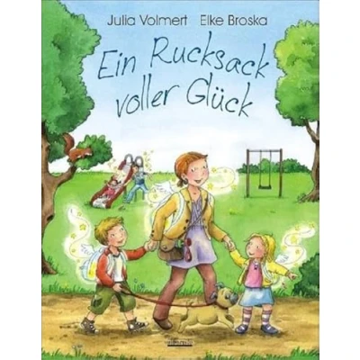 Afbeelding van Ein Rucksack voller Glück: Bilderbuch zum Thema: Glücklich sein Mit 5 Glückspostkarten in jedem Buch!