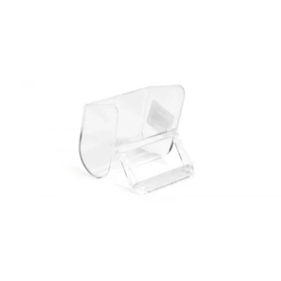 Afbeelding van Plastic vogel eet en voerbak 8x7cm