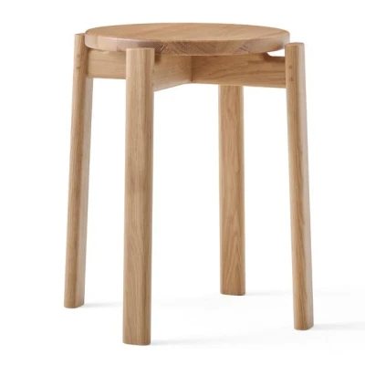 Afbeelding van Audo Copenhagen Passage kruk naturel eiken