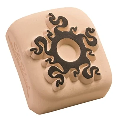 Afbeelding van LaDot Tattoo Stempel Steen L6 Large Zon Nep Black Kinderen en Volwassenen