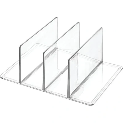 Afbeelding van Verdeler voor Opbergbox Medium iDesign The Home Edit Transparant (15,2 x 10,9 cm)