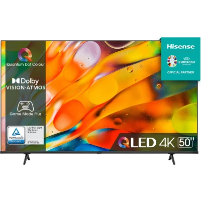 Afbeelding van Hisense 50E7KQ, 127 cm (50&quot;) 3840 x 2160 Pixels QLED Smart TV Wifi Zwart